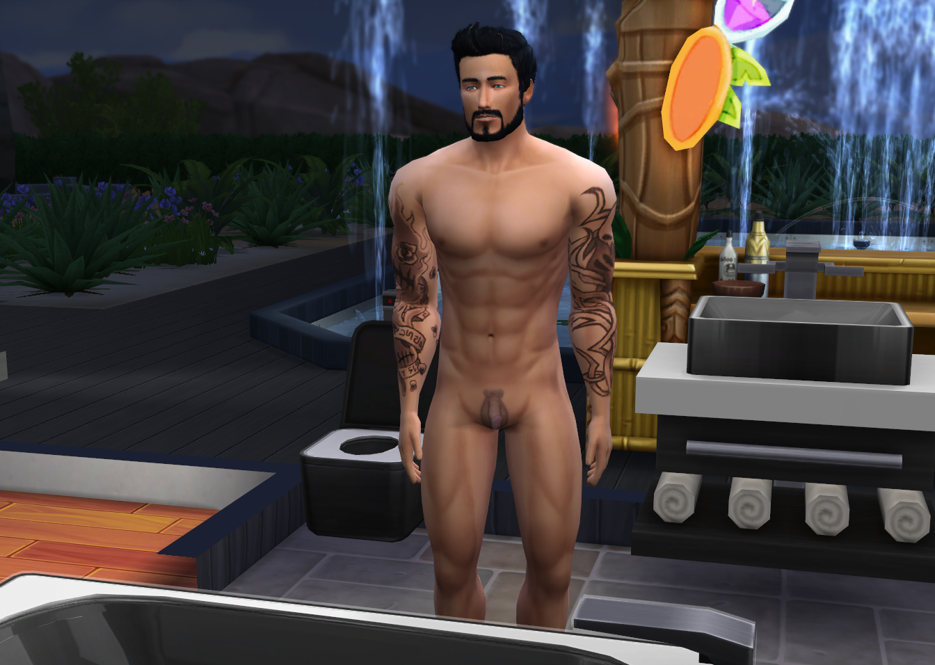 Sims sexy naked Two Years
